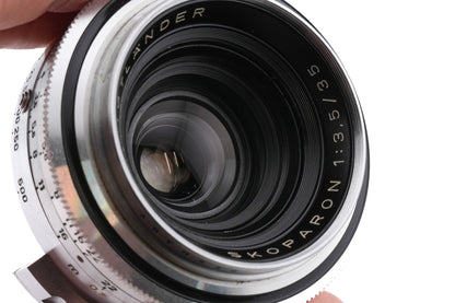 Voigtländer 35mm f3.5 Skoparon (Prominent)