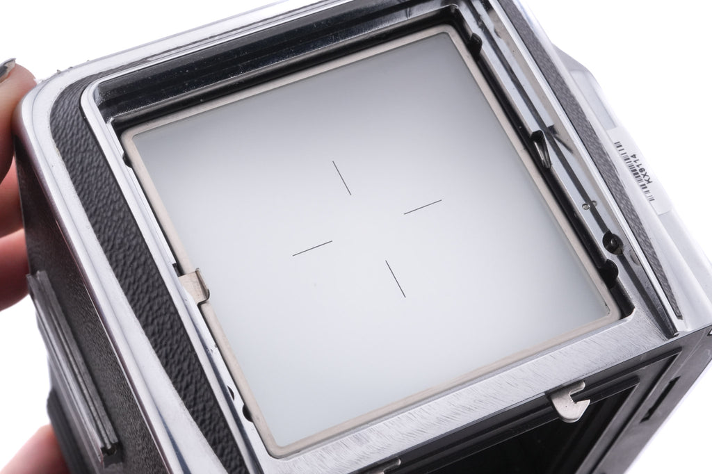 Hasselblad 500EL/M (Silver, 10065) + Waist Level Finder (Old / Silver, 42021) + Standard Focusing Screen (42161)