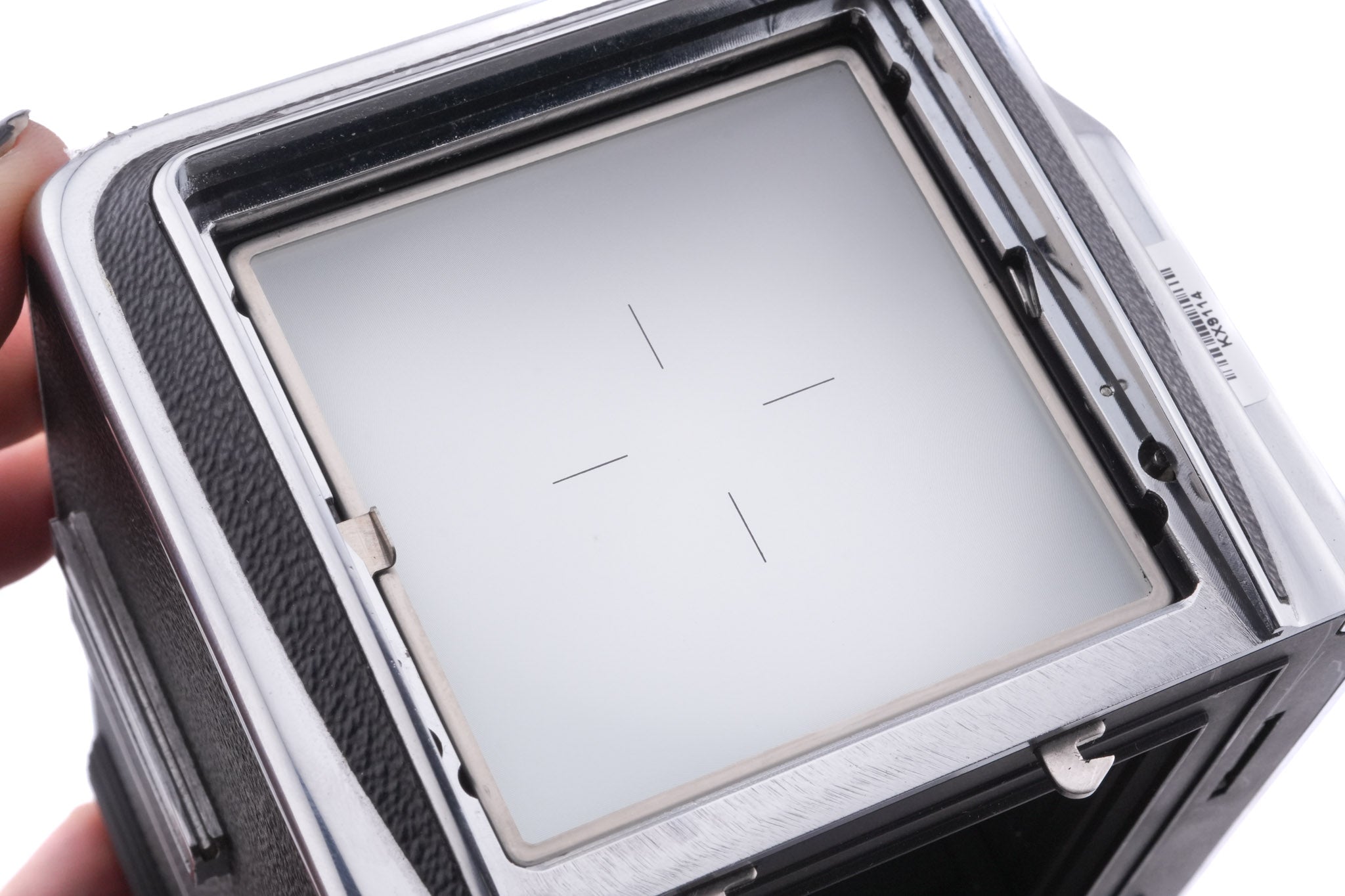 Hasselblad 500EL/M (Silver, 10065) + Waist Level Finder (Old / Silver, 42021) + Standard Focusing Screen (42161)