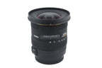 Sigma 10-20mm f3.5 EX DC HSM
