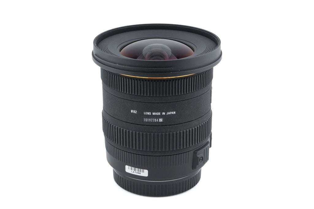 Sigma 10-20mm f3.5 EX DC HSM