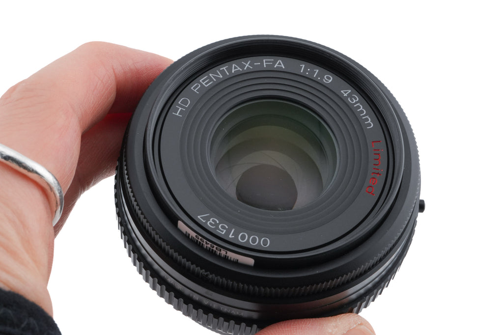 Pentax 43mm f1.9 Pentax-FA HD Limited