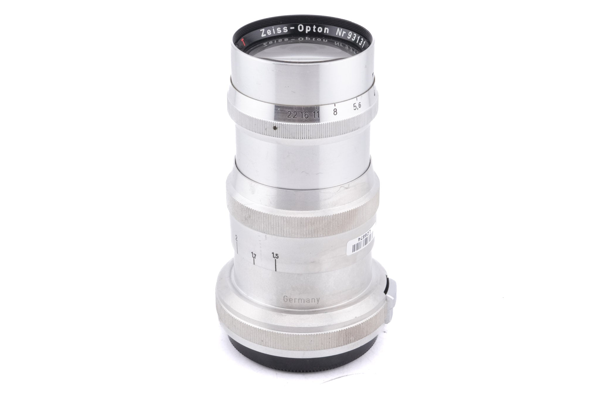 Carl Zeiss 135mm f4 Sonnar Zeiss-Opton T