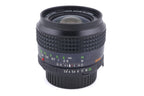 Minolta 24mm f2.8 MD W.Rokkor