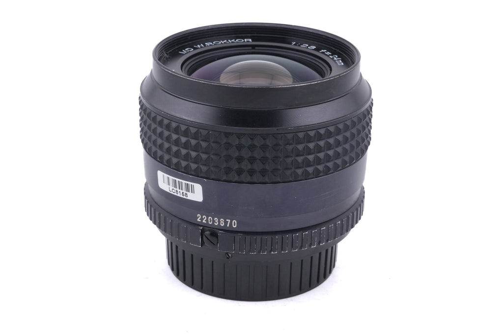 Minolta 24mm f2.8 MD W.Rokkor