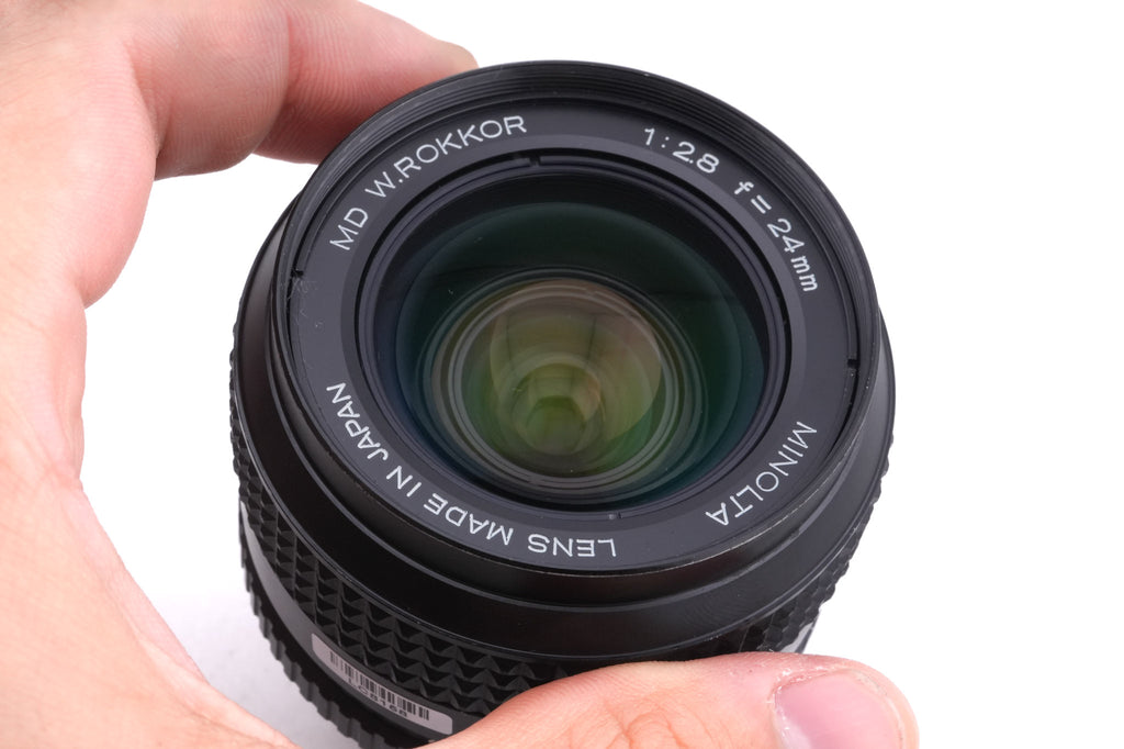 Minolta 24mm f2.8 MD W.Rokkor