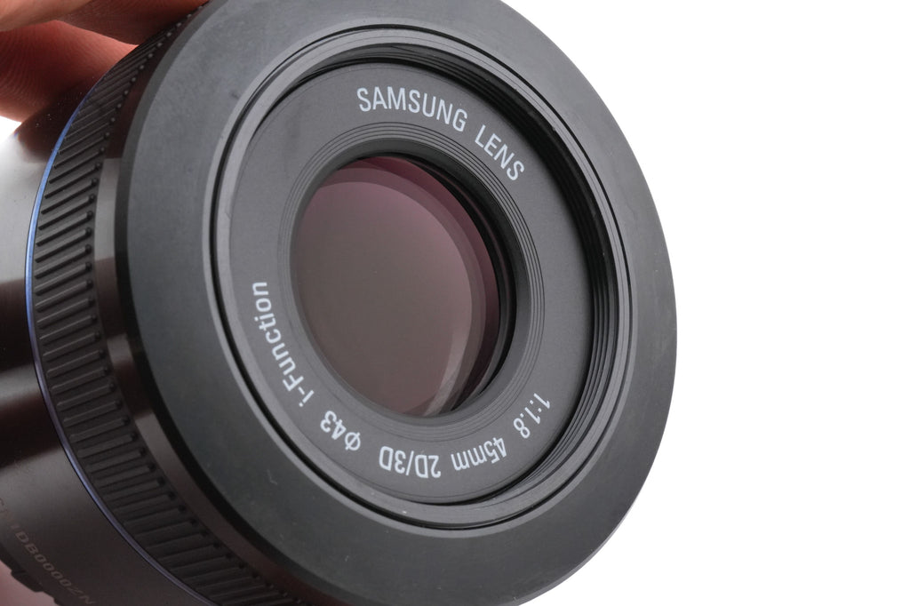 Samsung 45mm f1.8 2D/3D i-Function