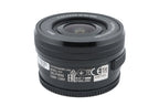 Sony 16-50mm f3.5-5.6 PZ OSS (SELP1650)