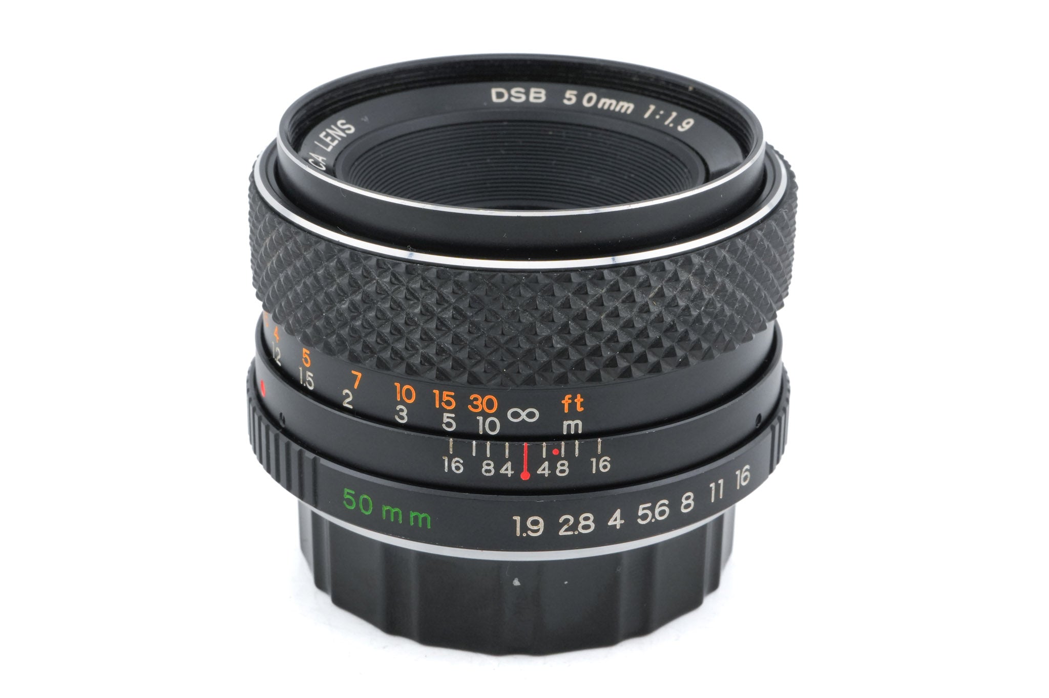 Yashica 50mm f1.9 DSB