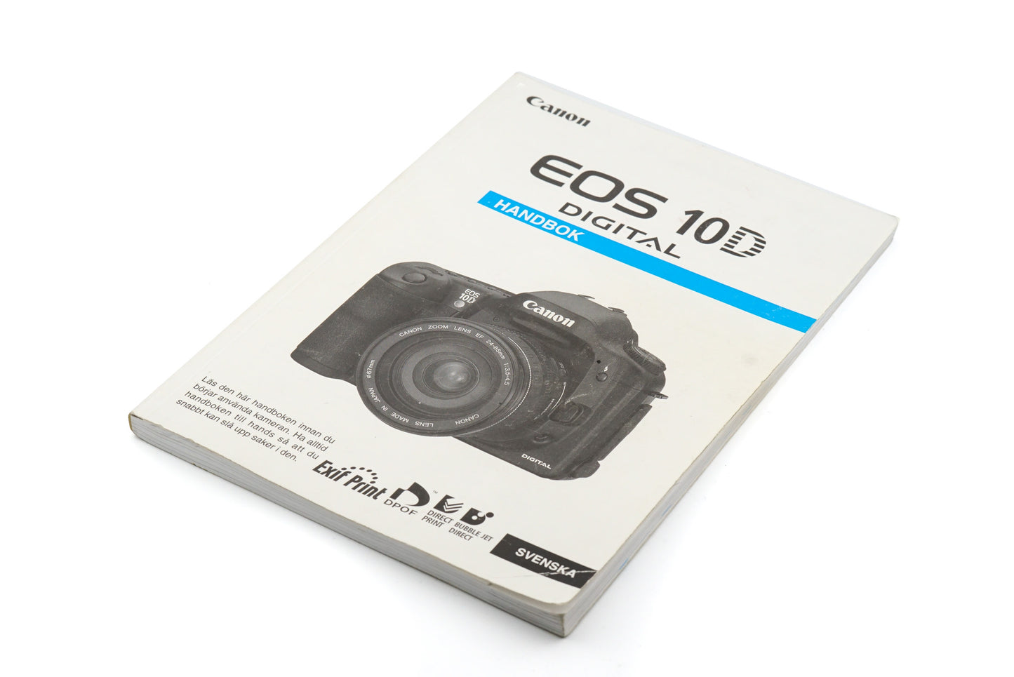 Canon EOS 10D Instructions