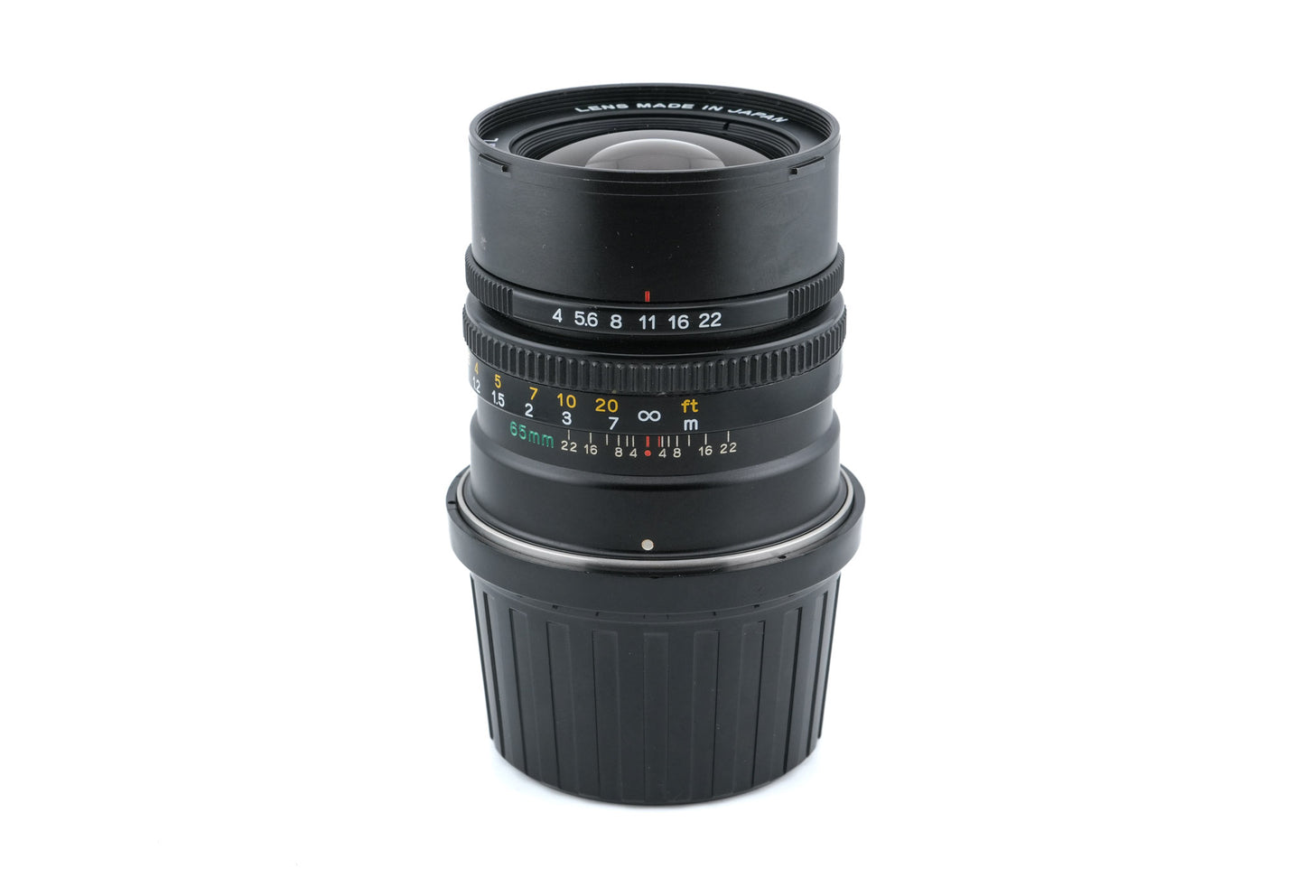 Mamiya 65mm f4 L N + Lens Hood For 65mm f4 N L