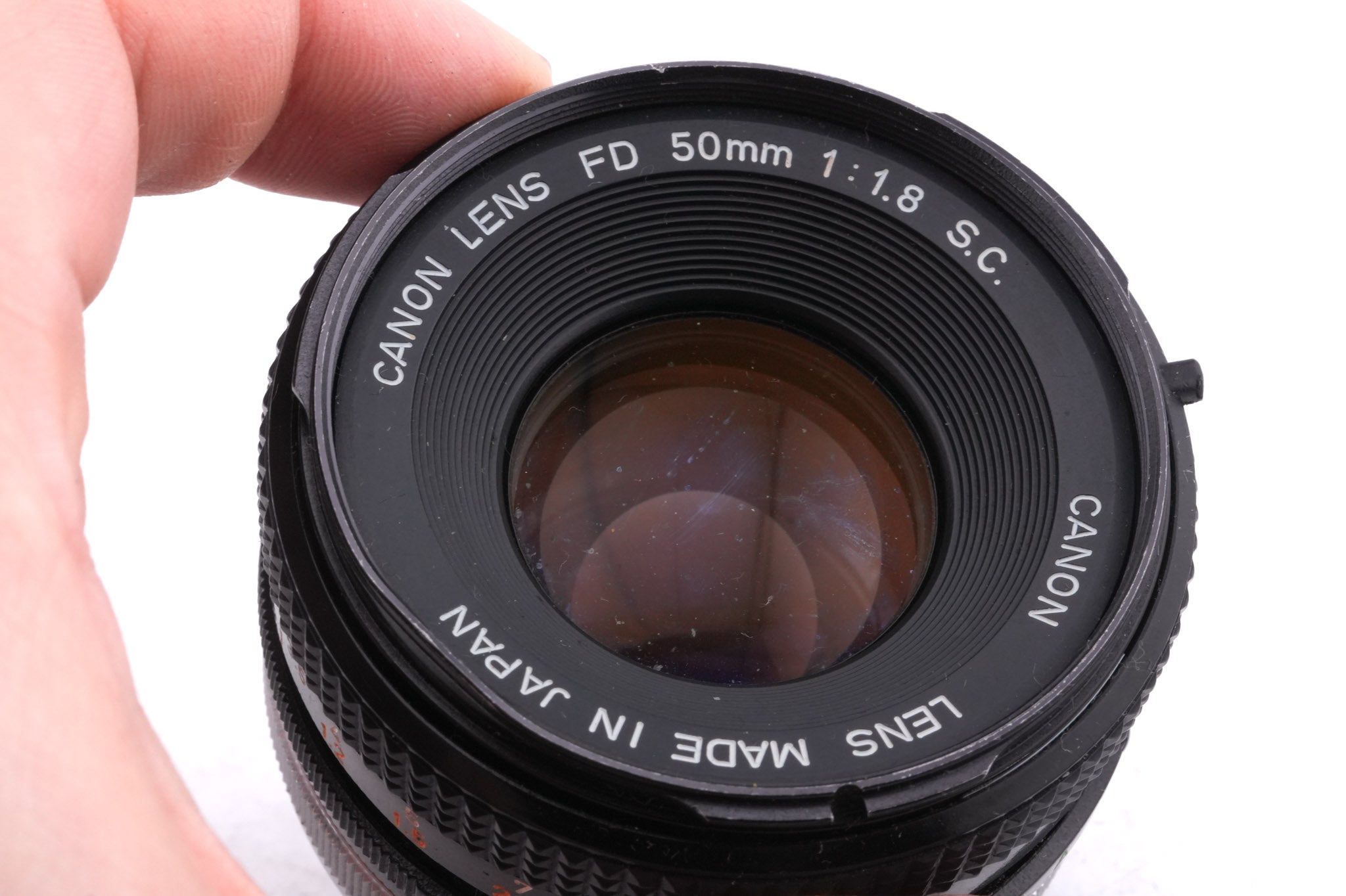 Canon 50mm f1.8 S.C.