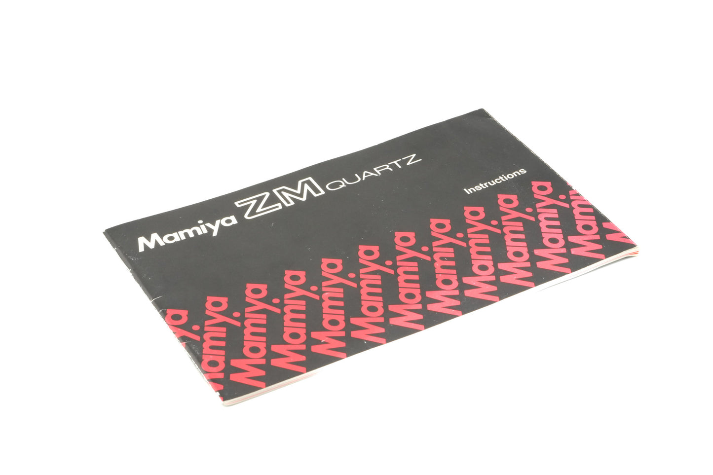 Mamiya ZM Quartz Instructions