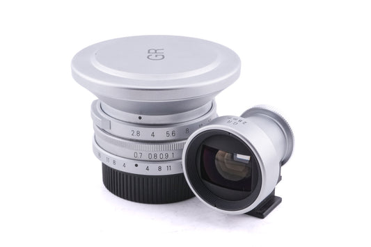 Ricoh 28mm f2.8 GR + GR 28mm Optical Viewfinder
