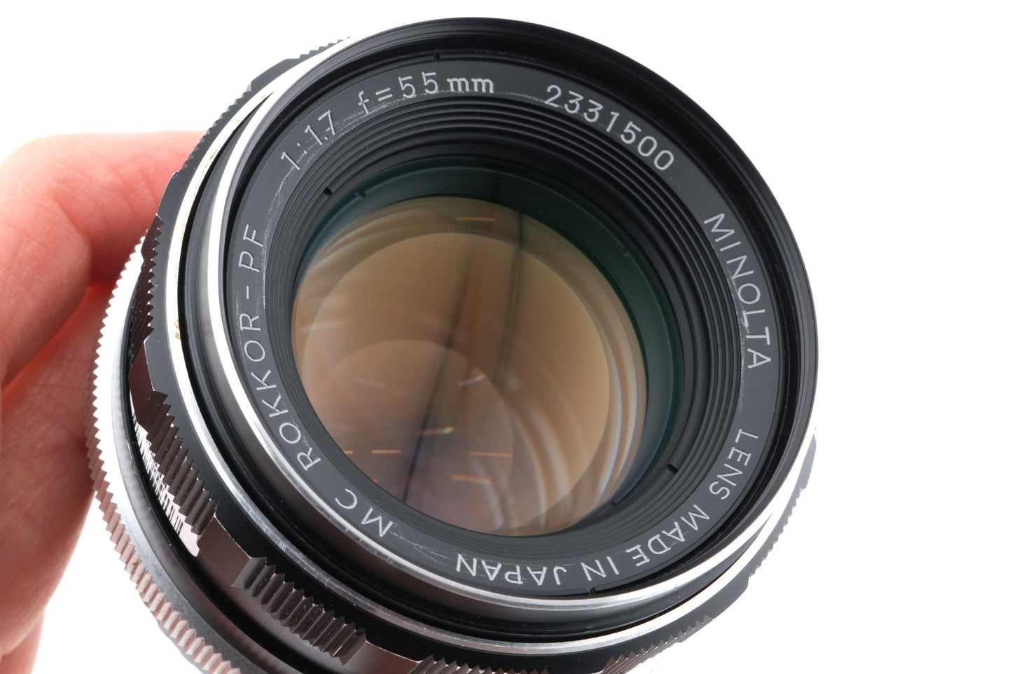 Minolta 55mm f1.7 MC Rokkor-PF