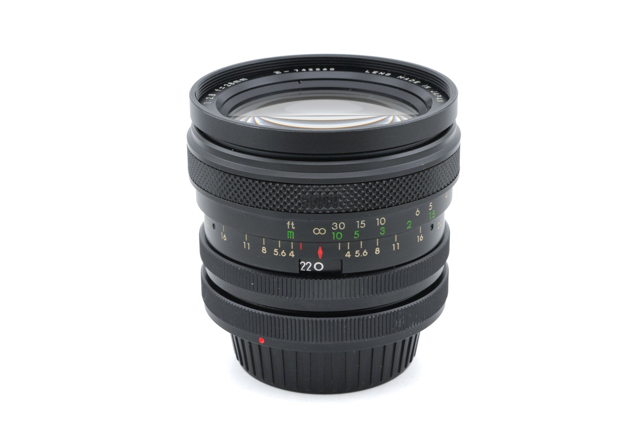 Sigma 28mm f2.8 XQ Multi-Coated