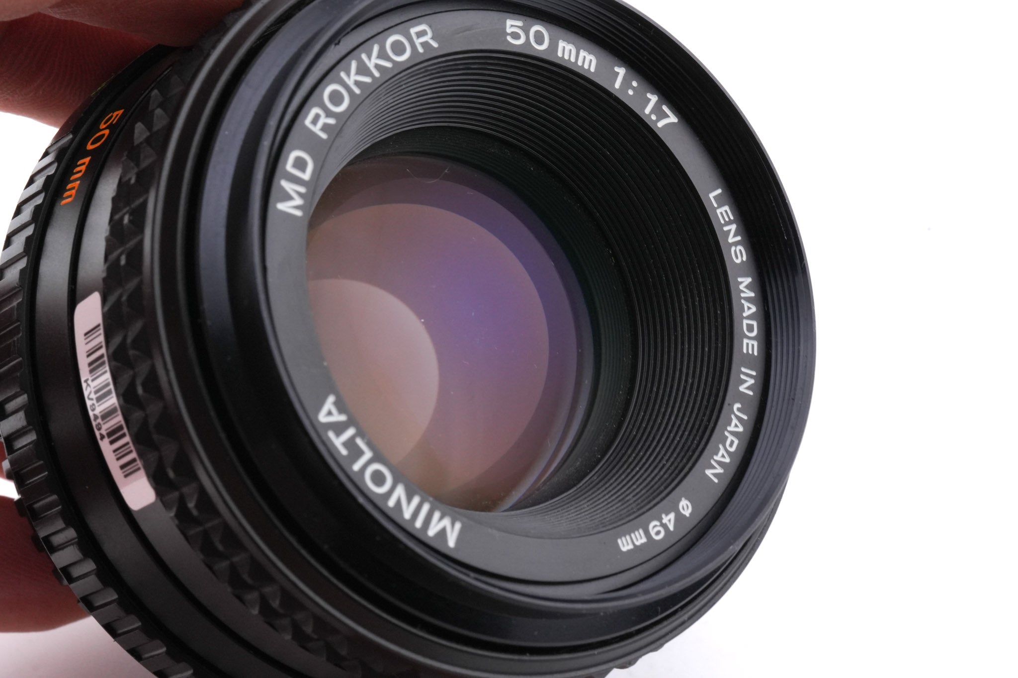 Minolta 50mm f1.7 MD Rokkor