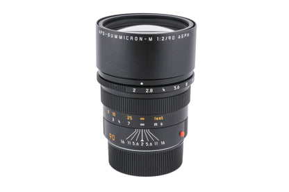 Leica 90mm f2 APO-Summicron-M ASPH. (Black, 11884)