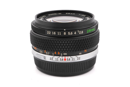 Olympus 28mm f2.8 Zuiko Auto-W