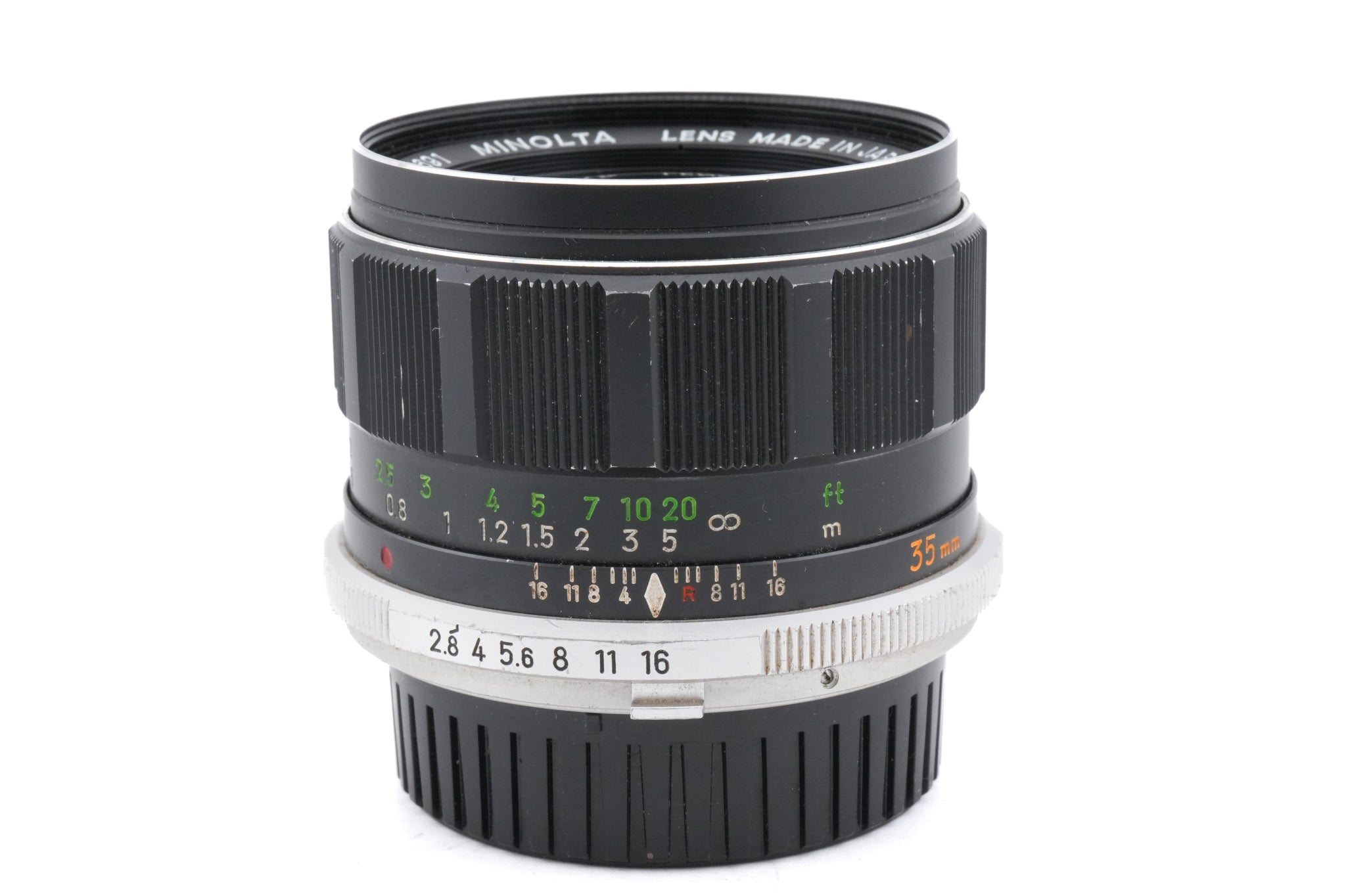 Minolta 35mm f2.8 MC W.Rokkor-HG