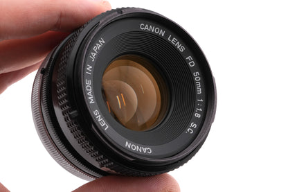 Canon 50mm f1.8 S.C.