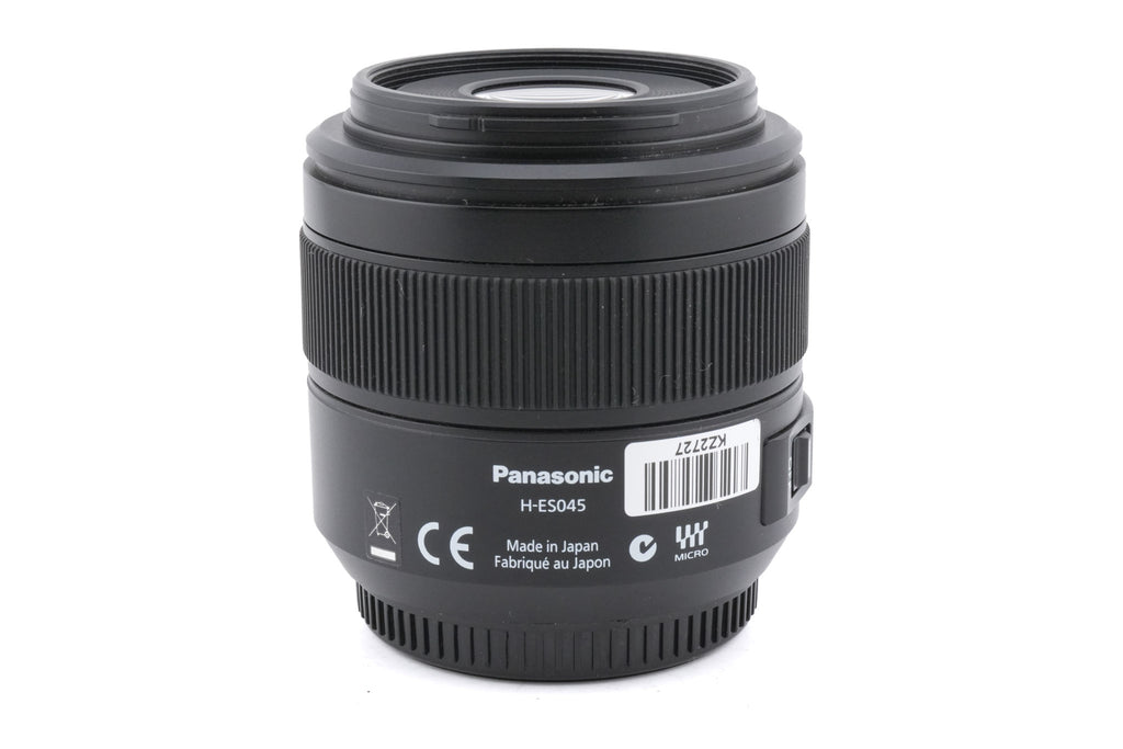 Panasonic 45mm f2.8 Leica DG Macro-Elmarit ASPH. MEGA O.I.S. (H-ES045)