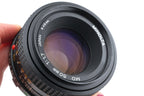 Minolta 50mm f1.7 MD