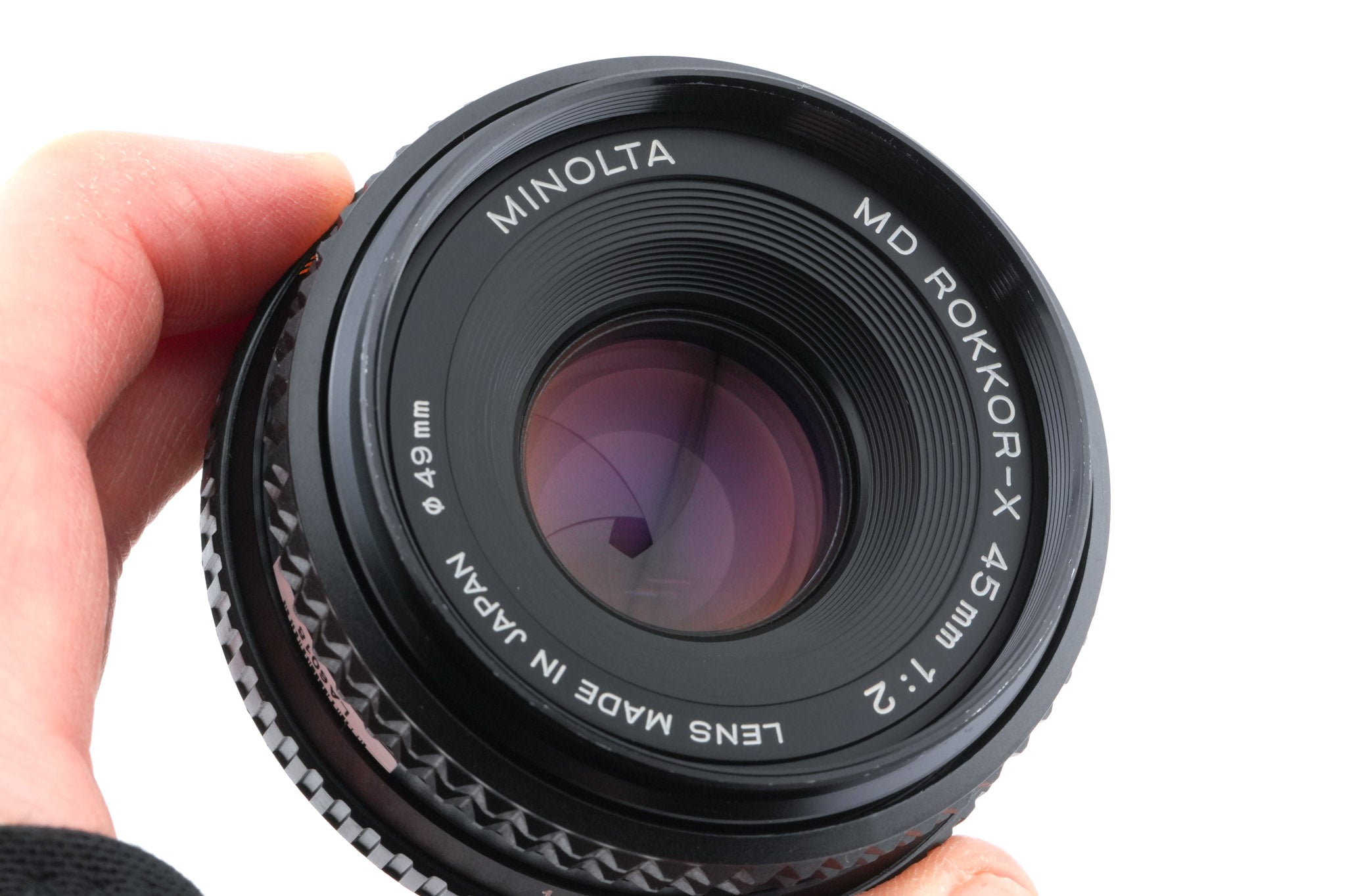 Minolta 45mm f2 MD Rokkor-X