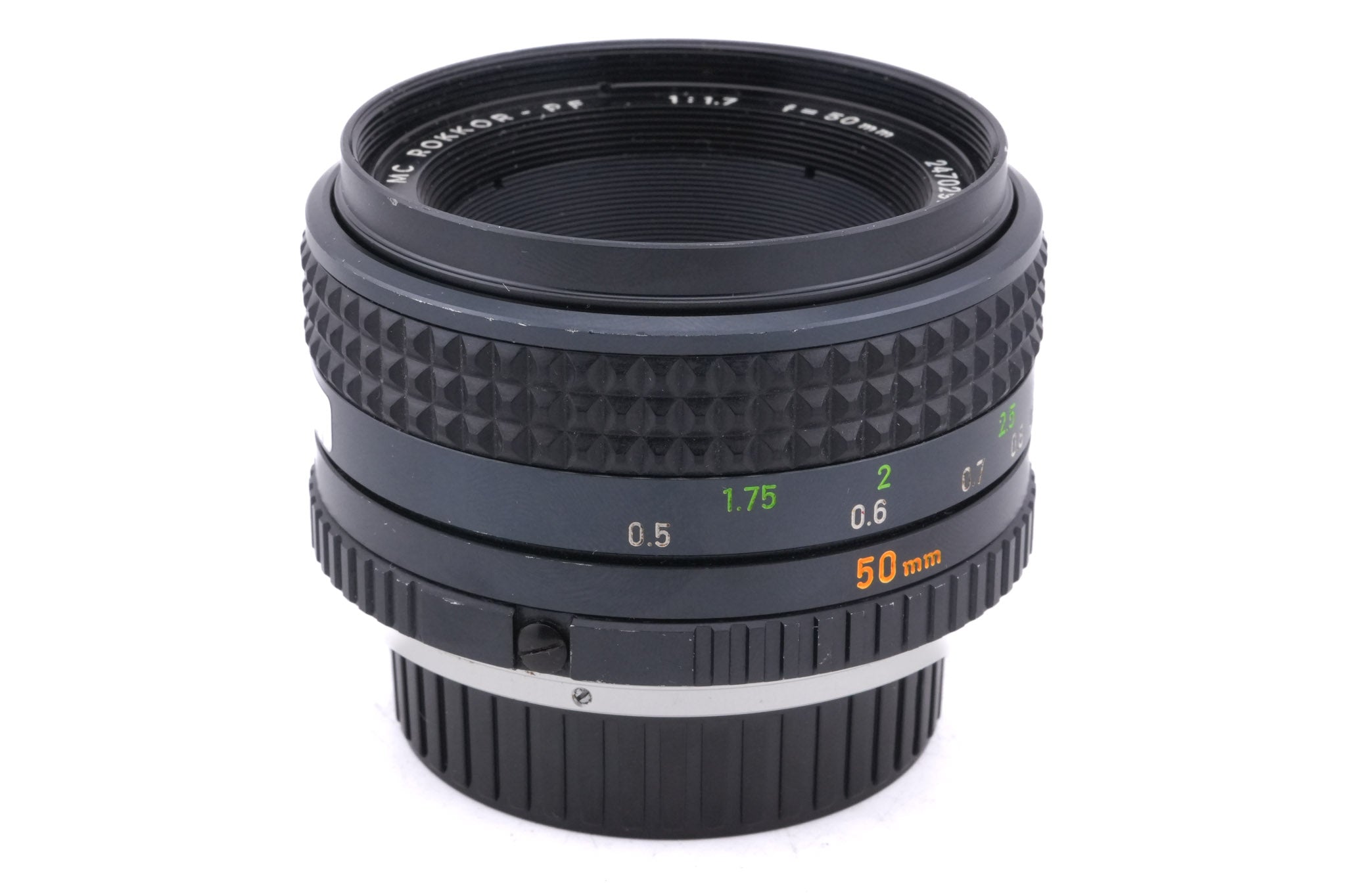 Minolta 50mm f1.7 MC Rokkor-PF