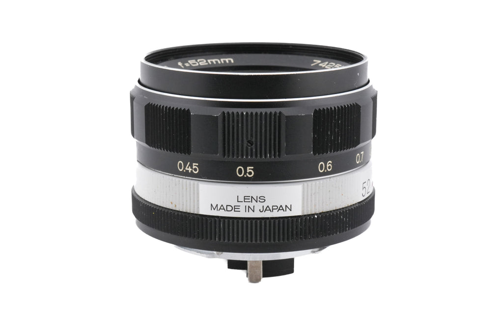 Konica 52mm f1.8 Hexanon