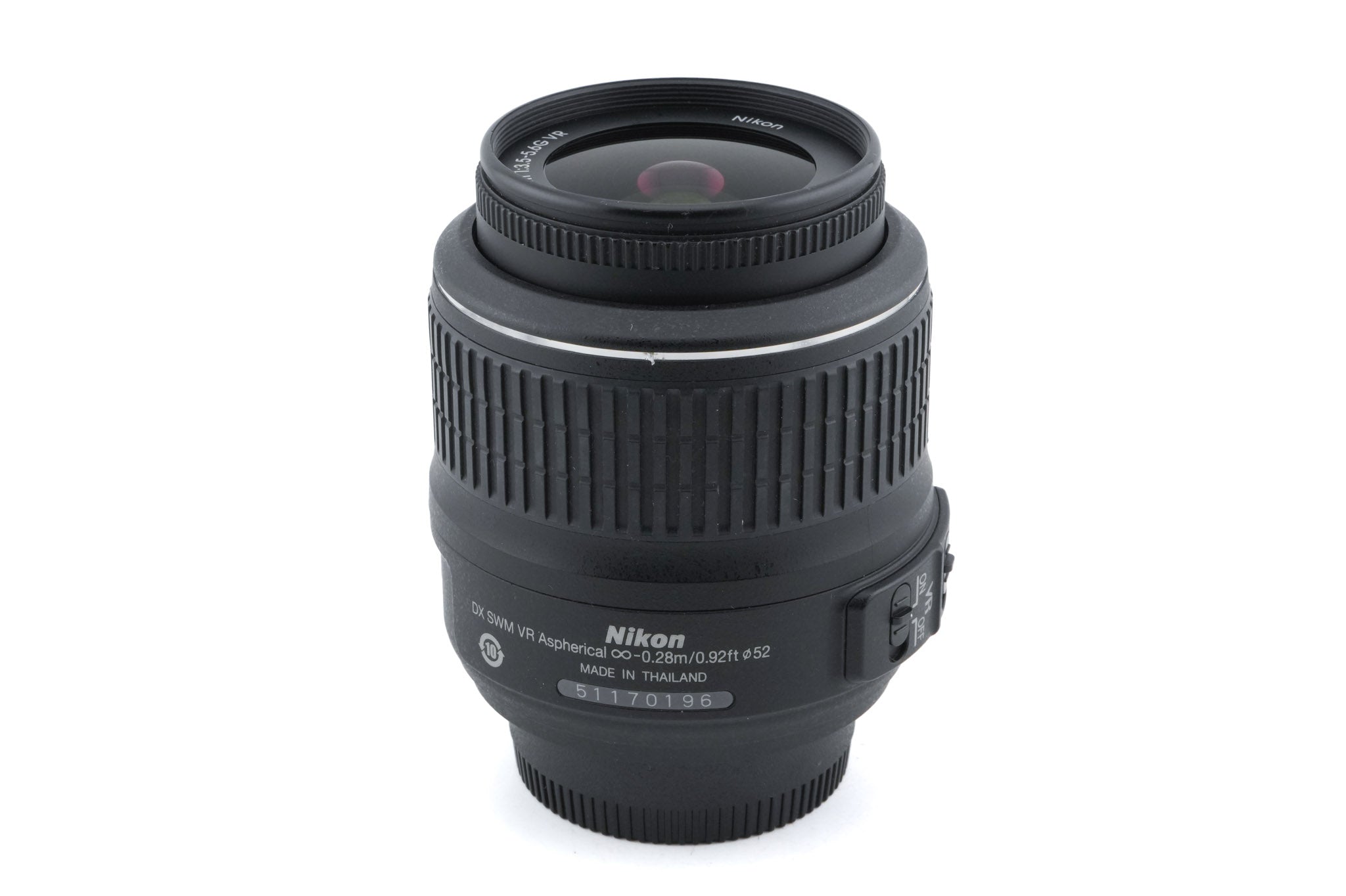 Nikon 18-55mm f3.5-5.6 AF-S Nikkor G VR