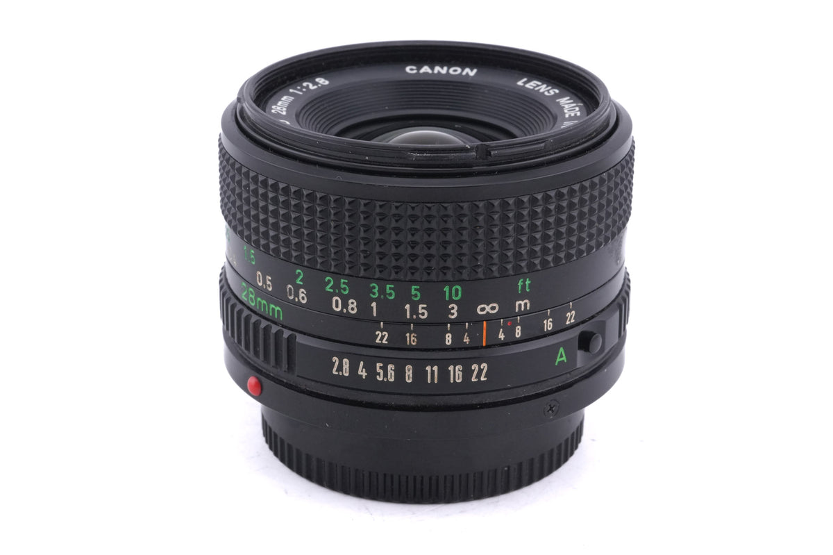 Canon 28mm f2.8 FDn