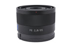 Sony 35mm f2.8 Sonnar T* ZA (SEL35F28Z)