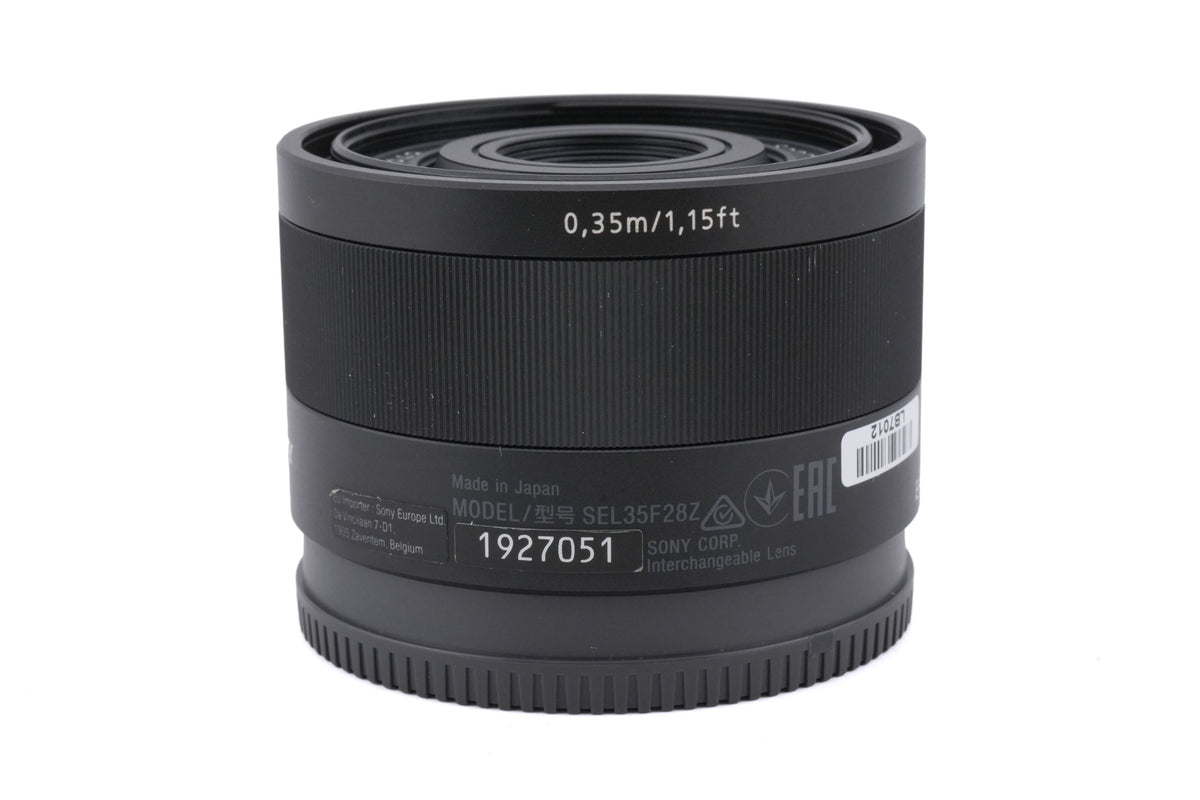 Sony 35mm f2.8 Sonnar T* ZA (SEL35F28Z)