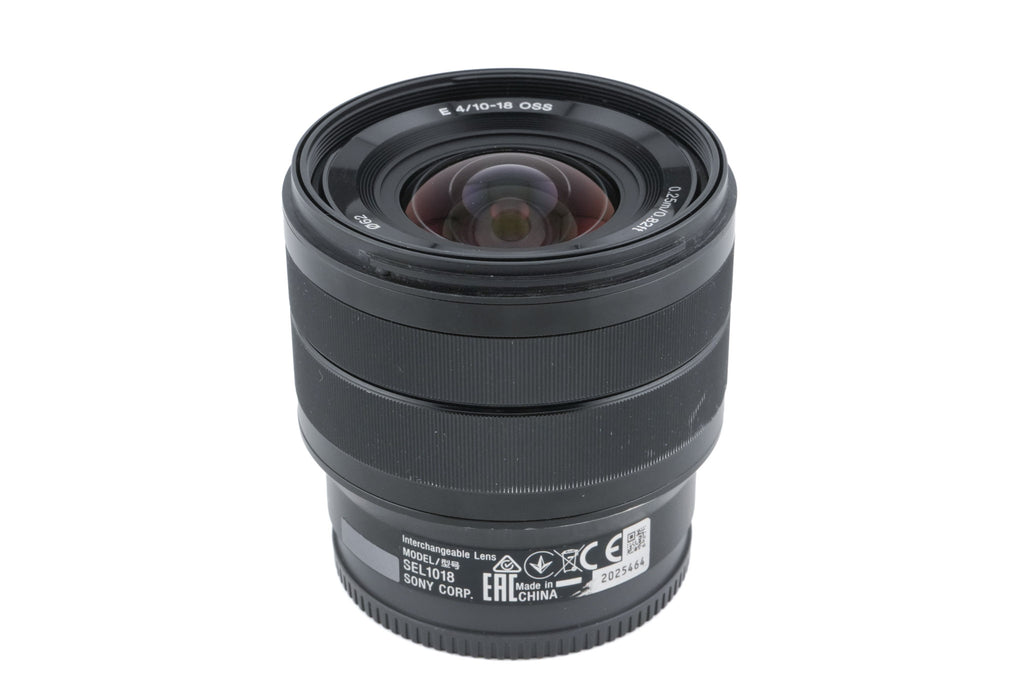 Sony 10-18mm f4 OSS (SEL1018)
