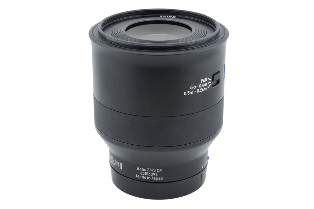 Carl Zeiss 40mm f2 Distagon T* Batis CF
