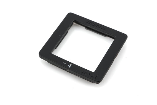 Mamiya Eye Correction/Diopter Lens -4 for RB Prism Finder - Accessory
