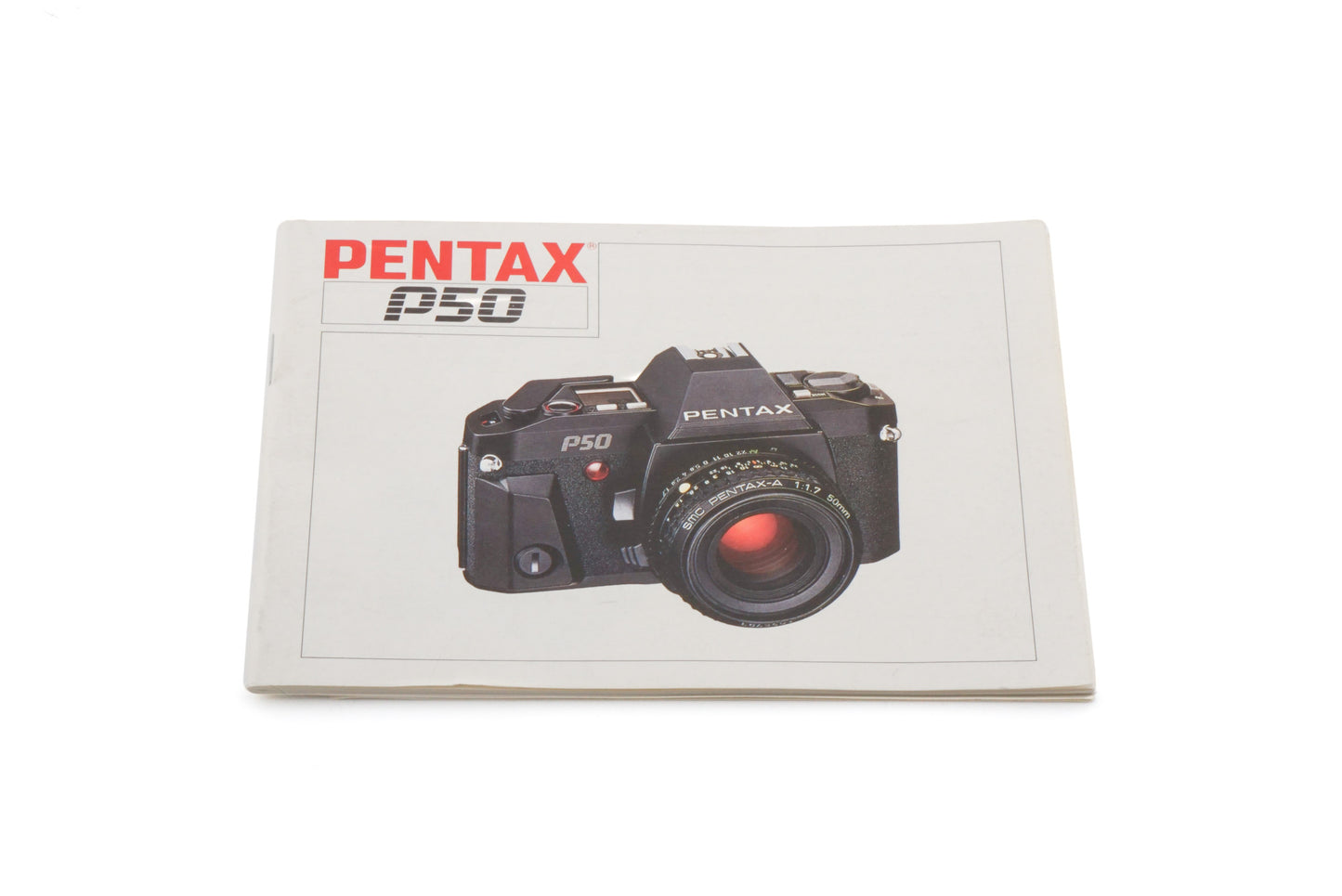 Pentax P50 Instructions