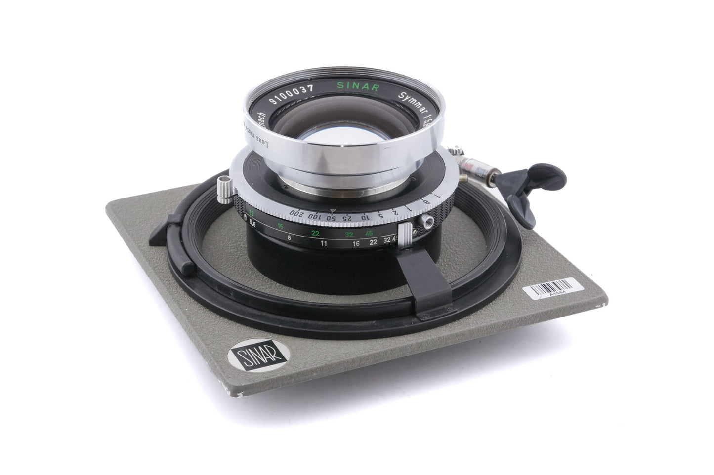 Schneider-Kreuznach 240mm f5.6 Symmar (Shutter)