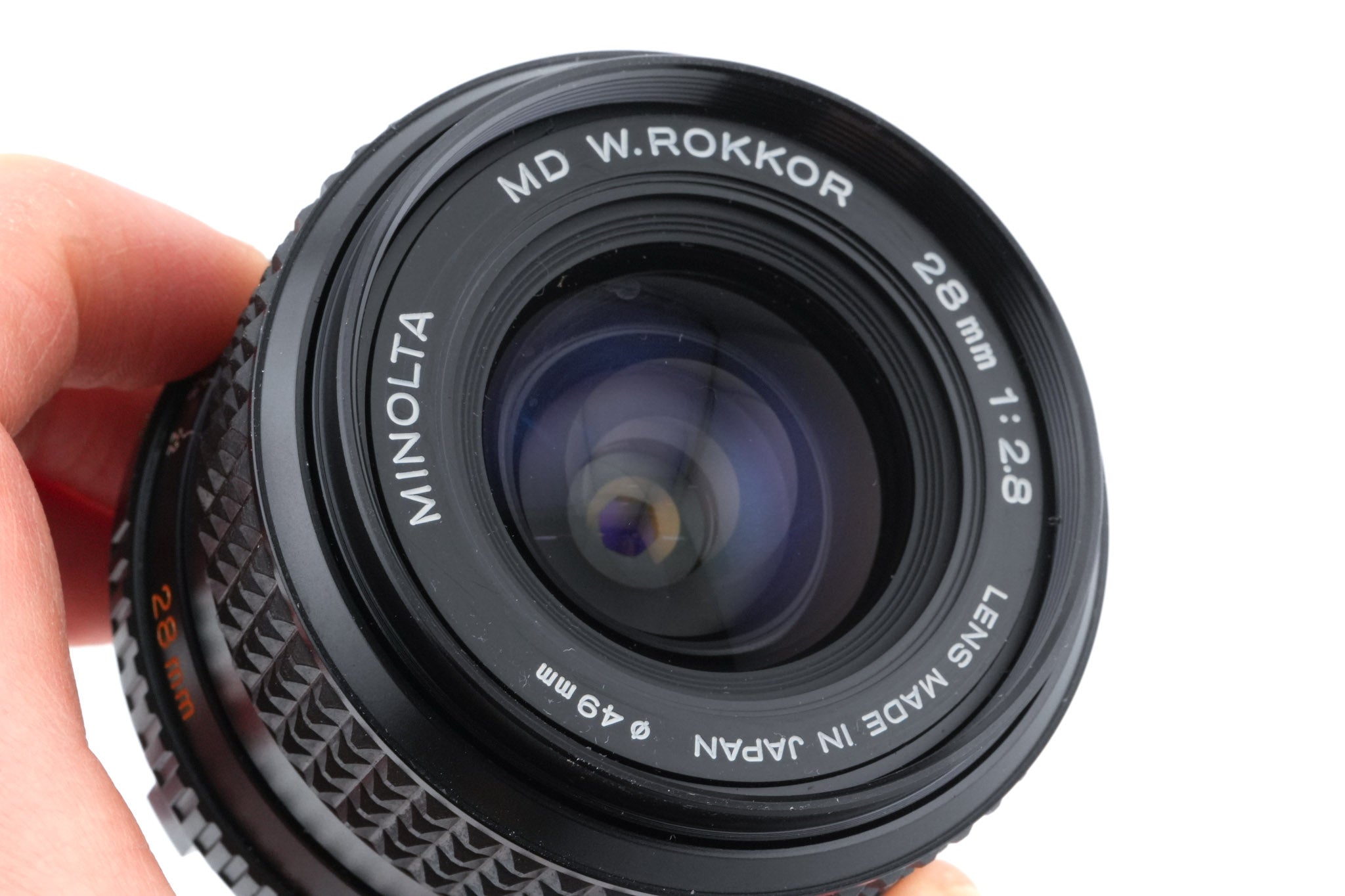Minolta 28mm f2.8 MD W.Rokkor