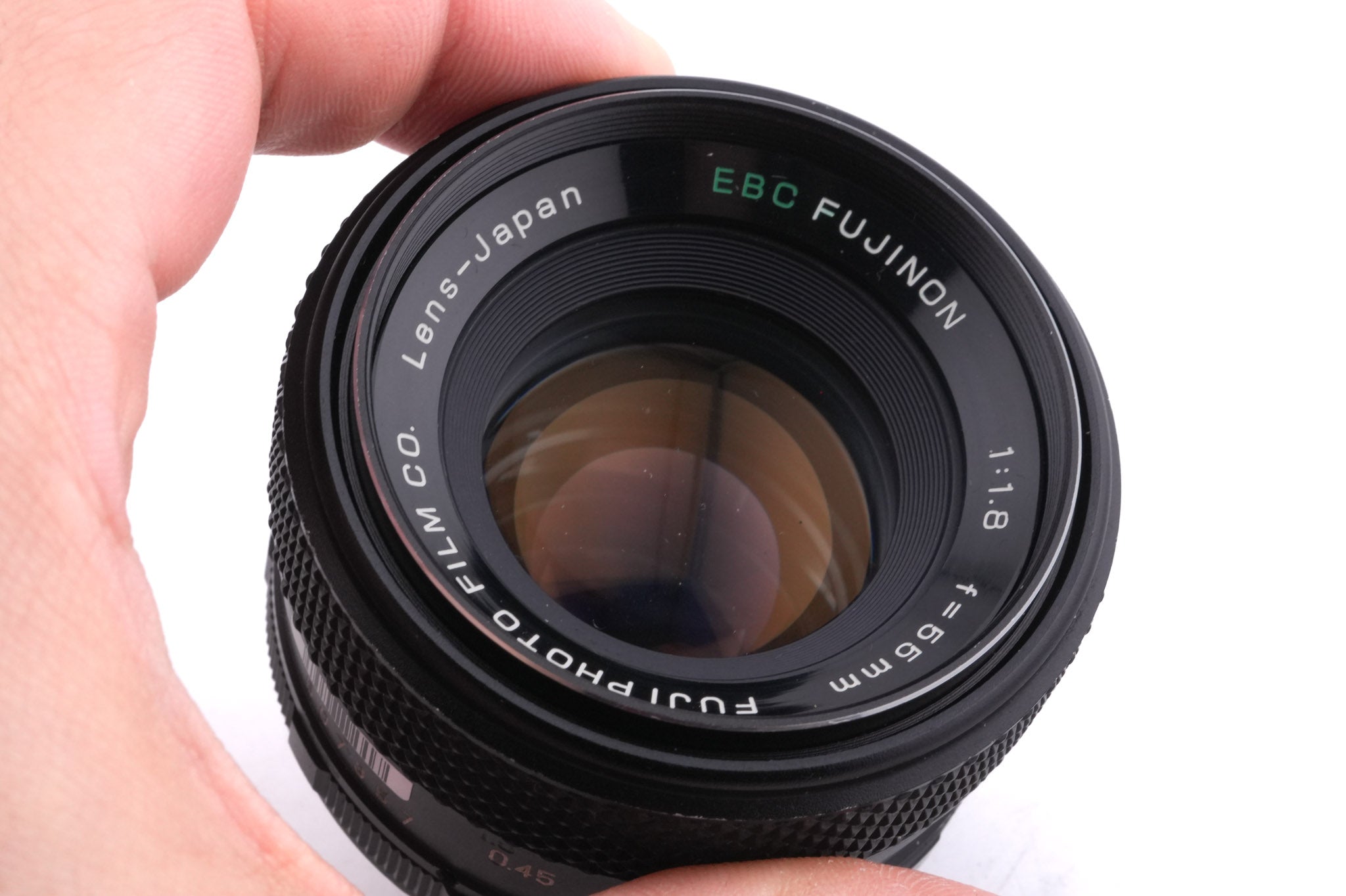 Fuji 55mm f1.8 EBC Fujinon