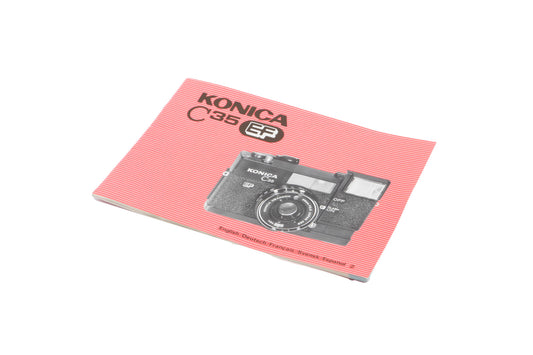 Konica C35 EF Instructions