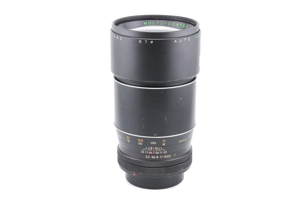 Makinon 200mm f3.3 Auto Multi-Coated