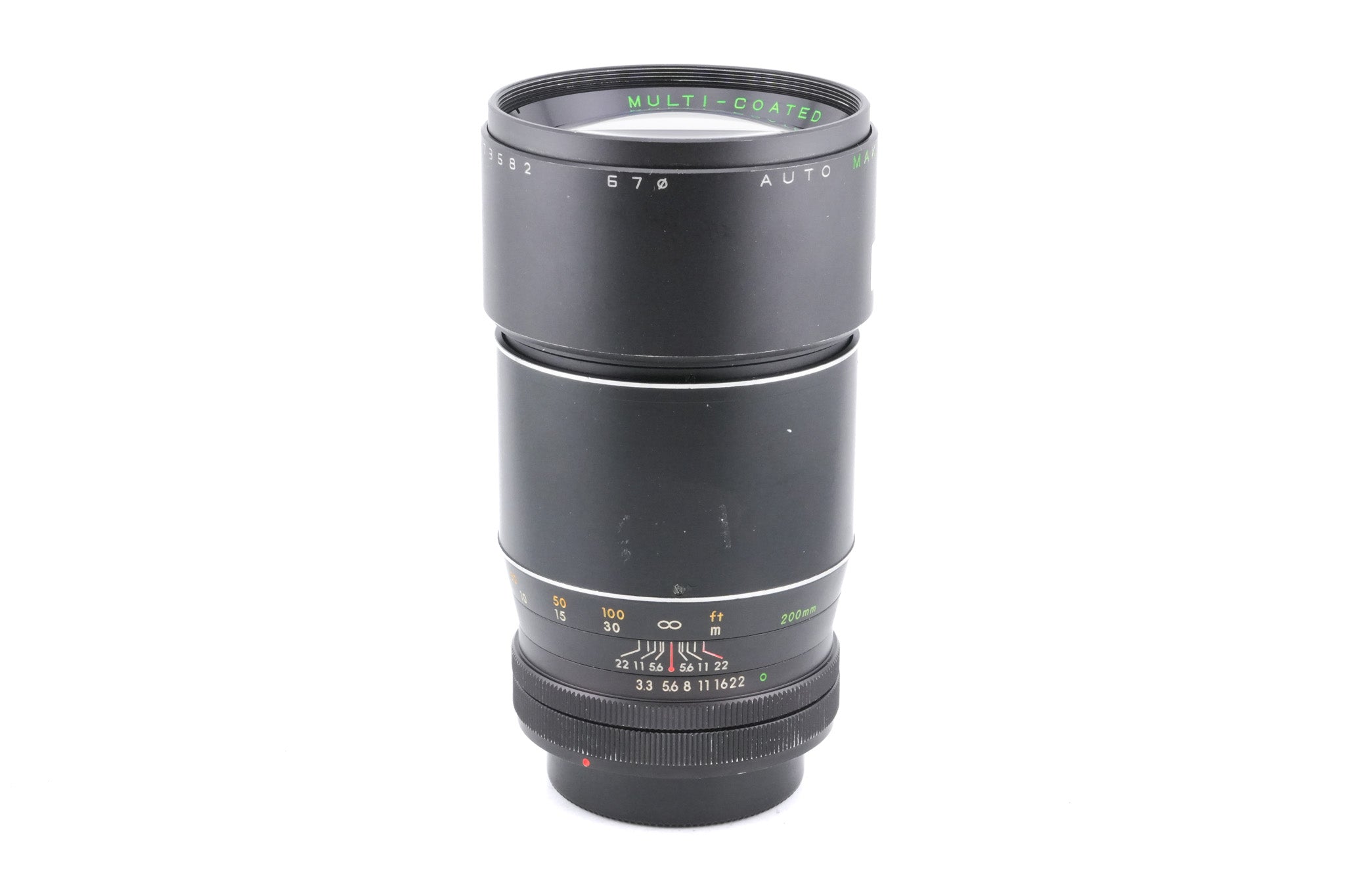 Makinon 200mm f3.3 Auto Multi-Coated