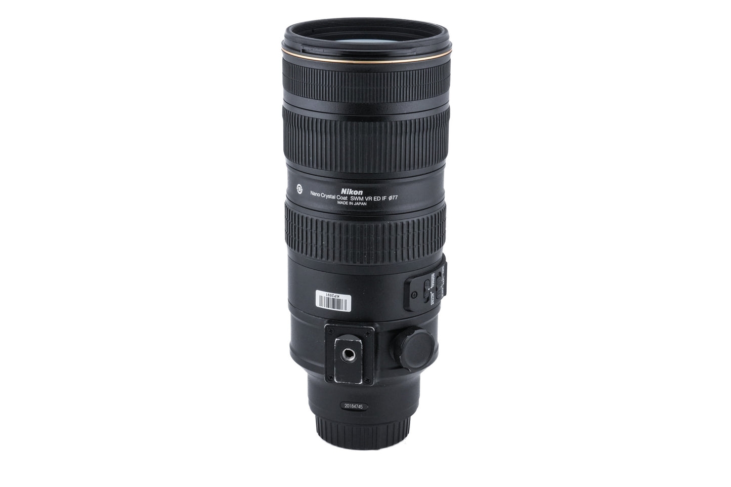 Nikon 70-200mm f2.8 AF-S Nikkor G II ED N VR