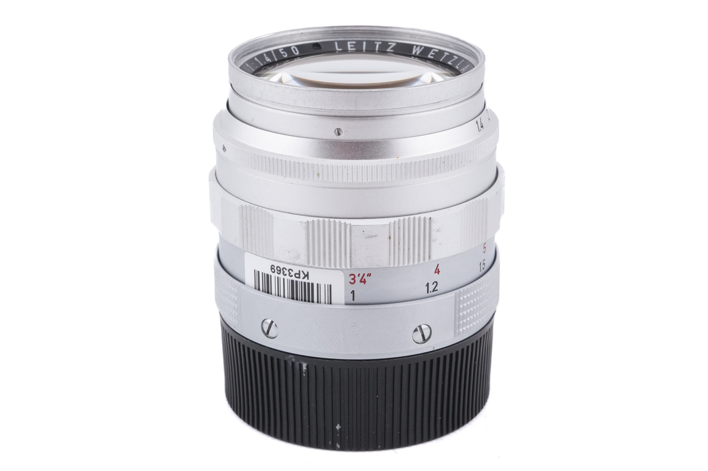 Leica 50mm f1.4 Summilux (Type I) (Silver, SOOME / 11114)