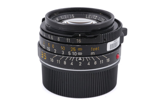 Leica 35mm f2 Summicron-M (Type IV) (Black, 11310)