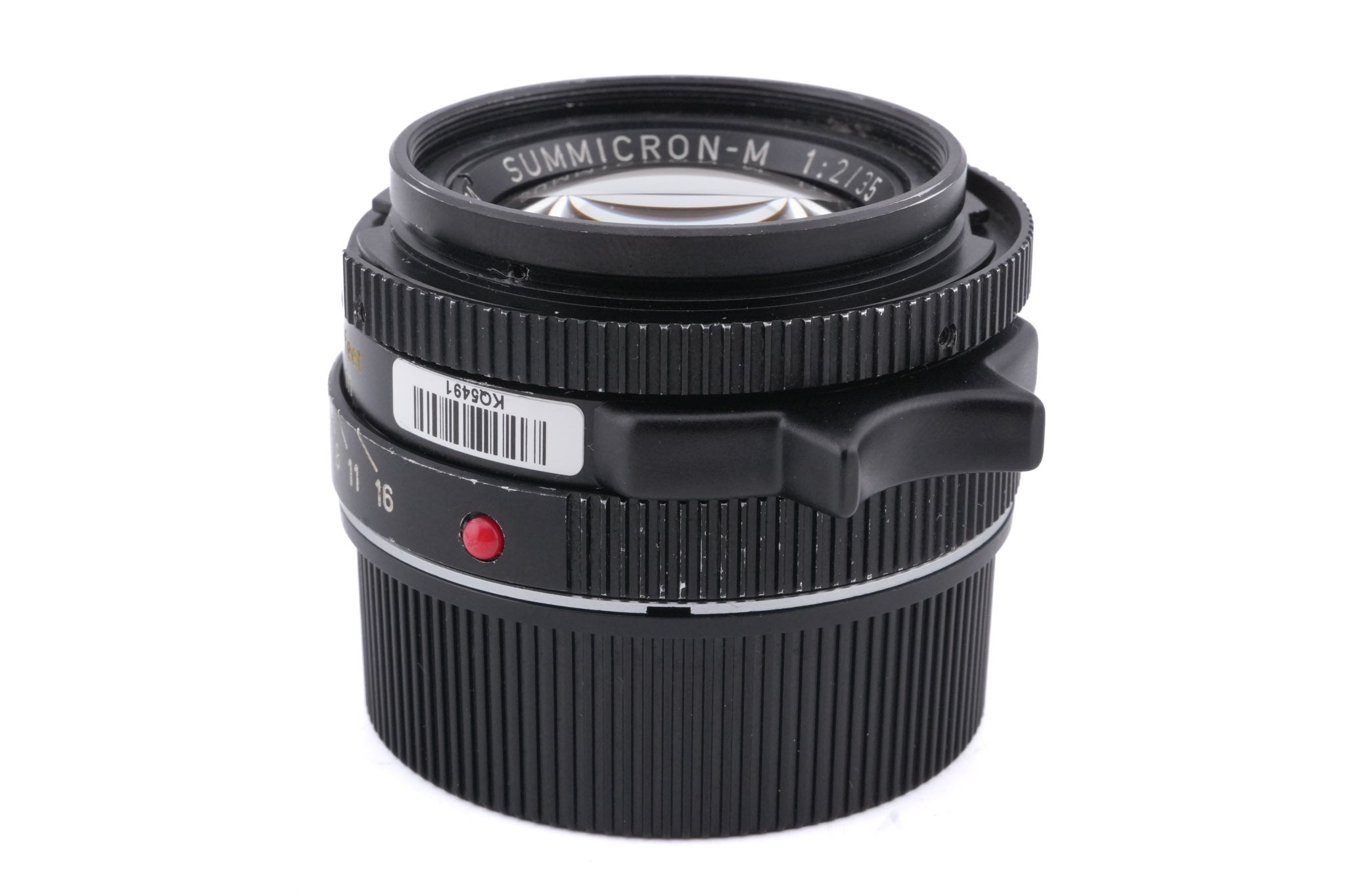 Leica 35mm f2 Summicron-M (Type IV) (Black, 11310)