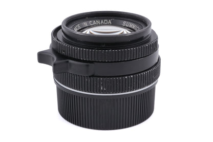 Leica 35mm f2 Summicron-M (Type IV) (Black, 11310)