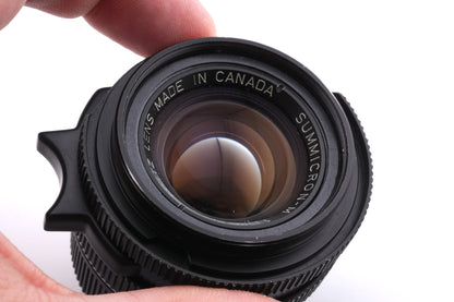 Leica 35mm f2 Summicron-M (Type IV) (Black, 11310)